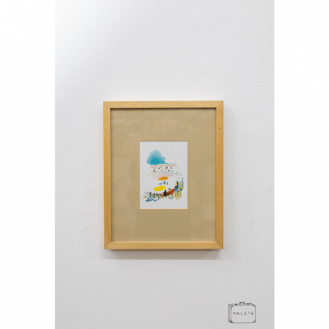 QUADRO TOURADA (DESENHO) - 26X32