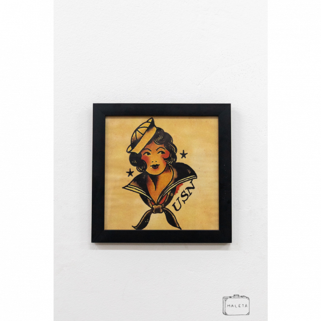 QUADRO SAILOR JERRY USN - 23X23