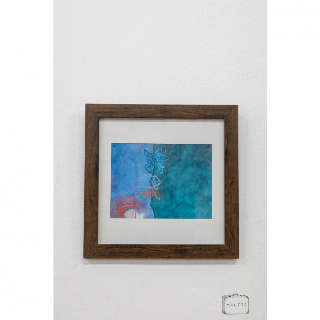 QUADRO ENCONTRO DAS ÁGUAS - 23X23