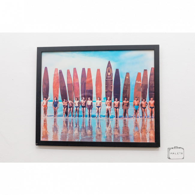 QUADRO SURFISTAS + PRANCHAS - 54X44