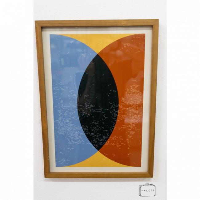 QUADRO MEIA BOLAS - 32X44