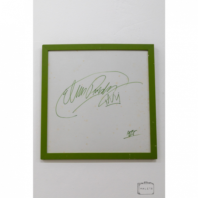 QUADRO ASSINATURA ELIM RAMADAS - 42X42