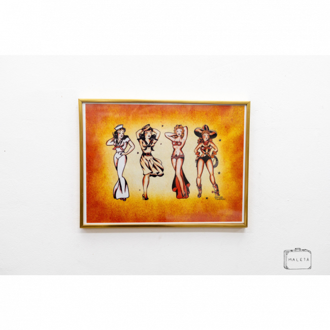 QUADRO 04 MULHERES - 41X31