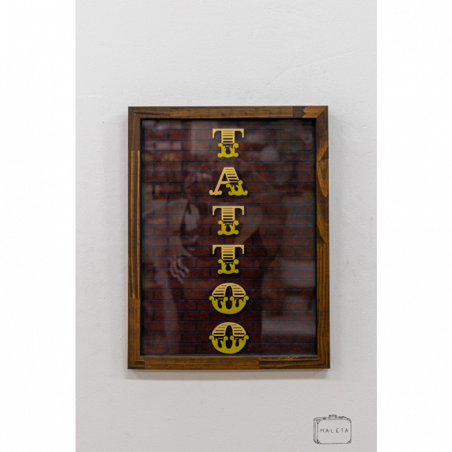 QUADRO TATTOO - 33X43
