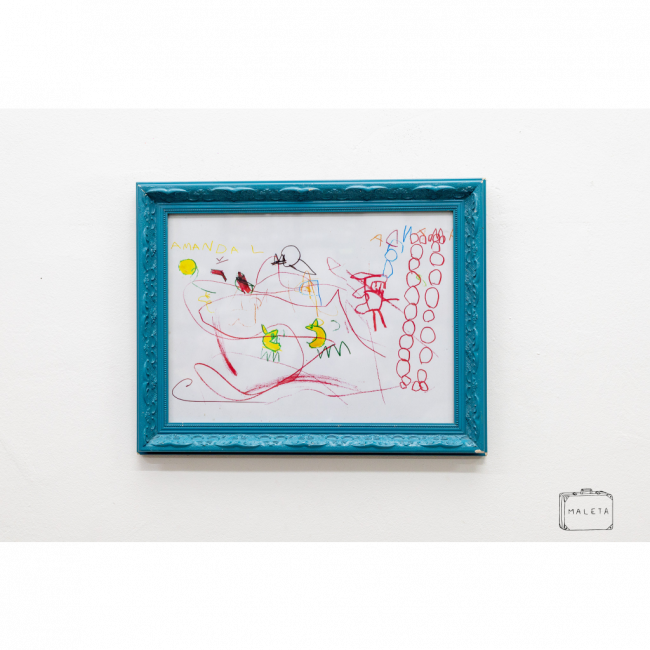 QUADRO RABISCO AMANDA - 49X39