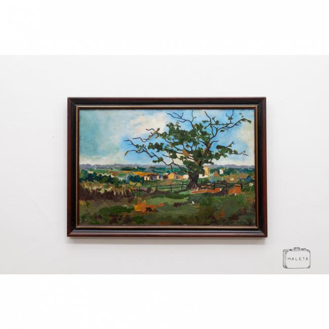 QUADRO ÁRVORE ANTIGA - 67X47