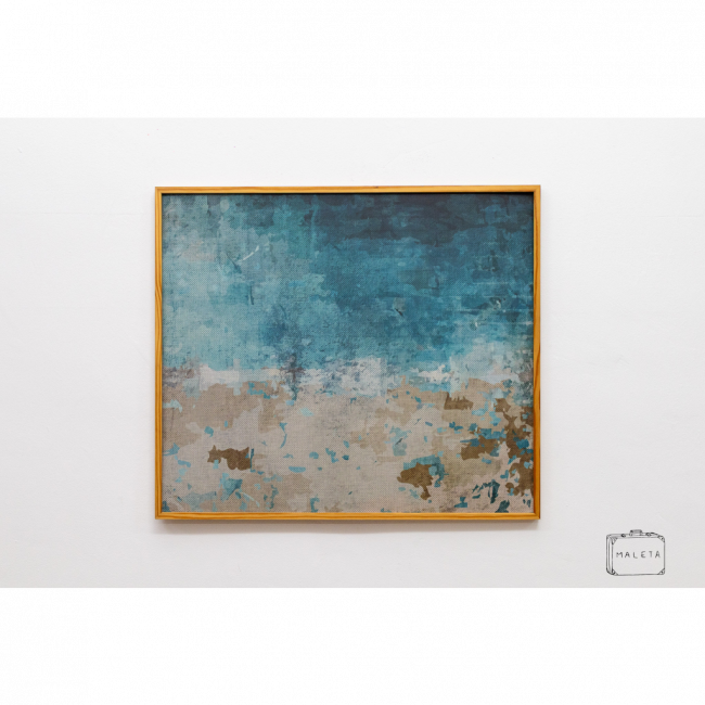 QUADRO PRAIA ABSTRATA - 81X70