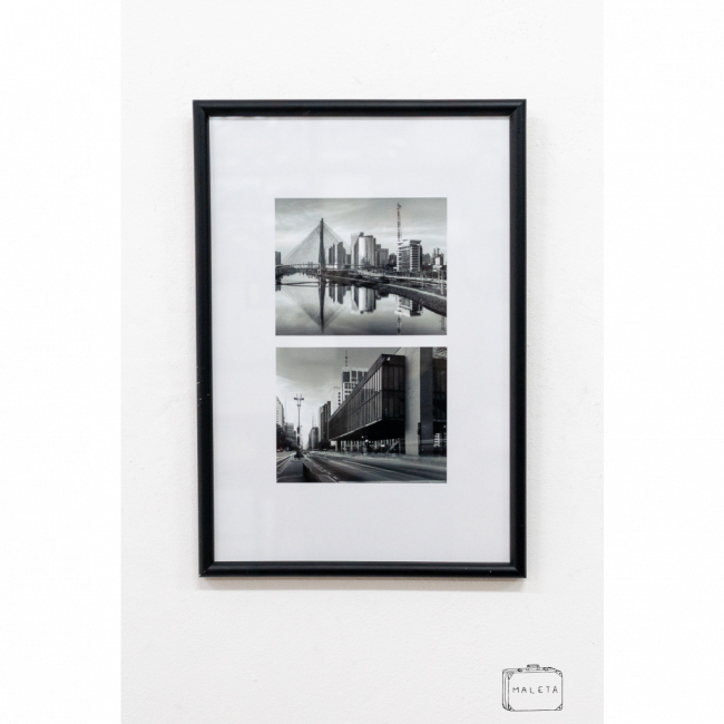 QUADRO MASP E PONTE ESTAIADA SP - 19X42