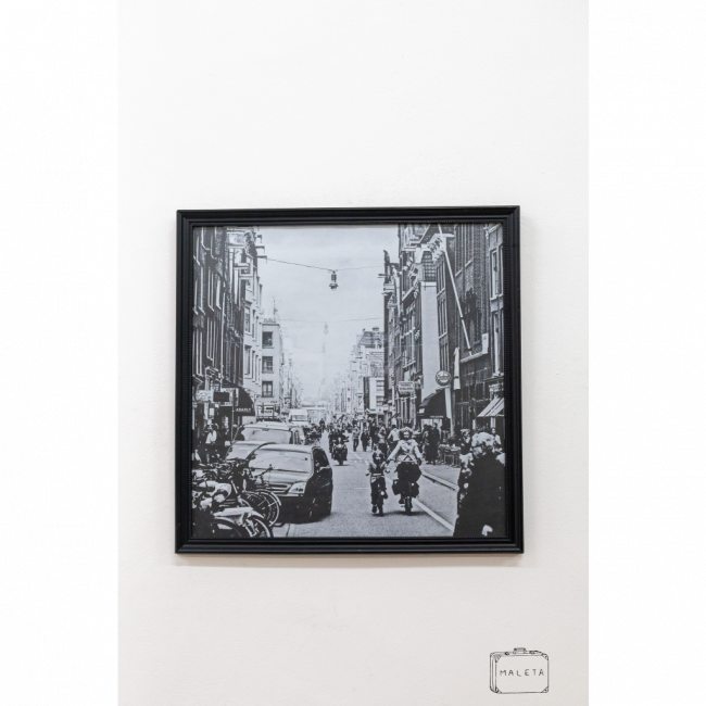 QUADRO RUA CARROS MOTOS - 53X53