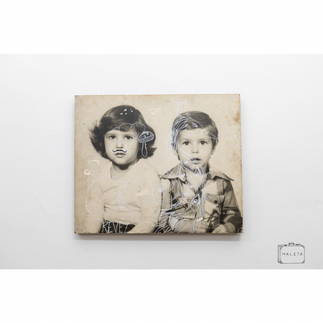 QUADRO IRMÃOS (PIXADO) - 59X49