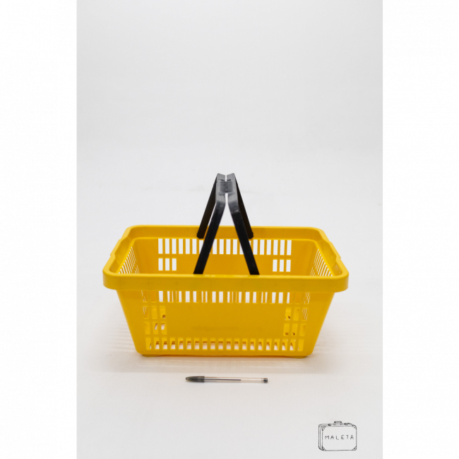 CESTO MERCADO AMARELO