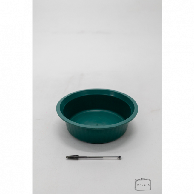 BACIA PLÁSTICO VERDE - PEQUENA
