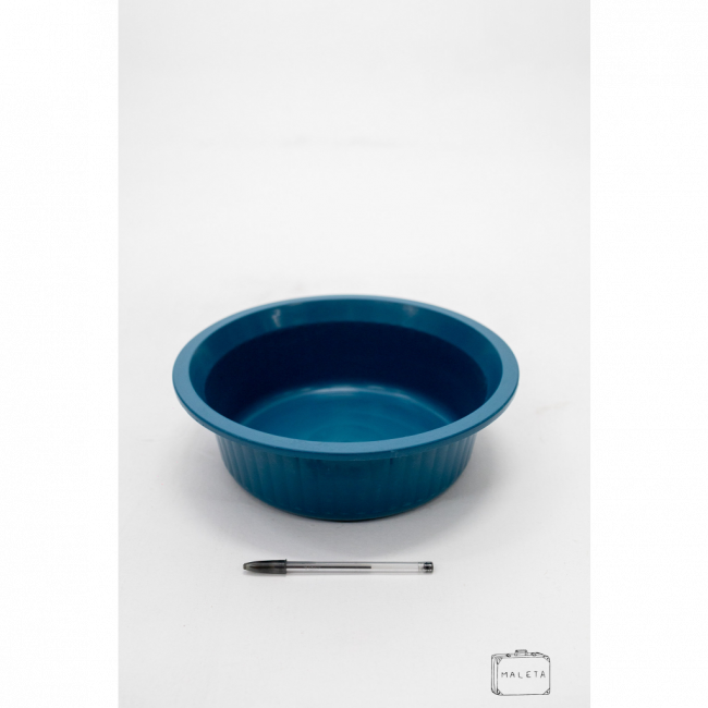 BACIA PLÁSTICO AZUL - MÉDIA