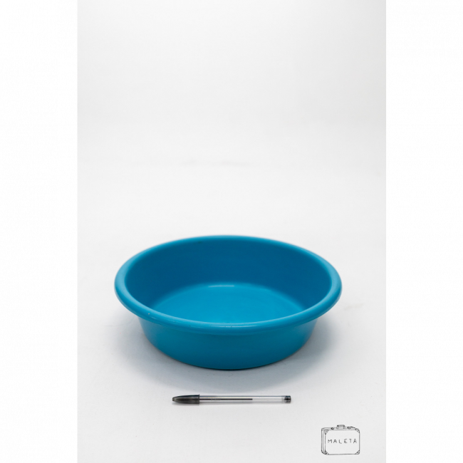 BACIA PLÁSTICO AZUL - MÉDIA