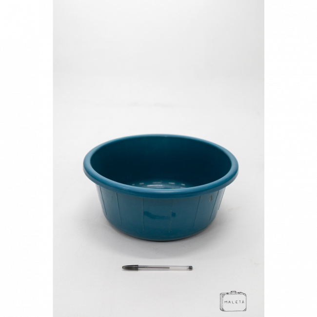 BACIA PLÁSTICO AZUL - EXTRA GRANDE
