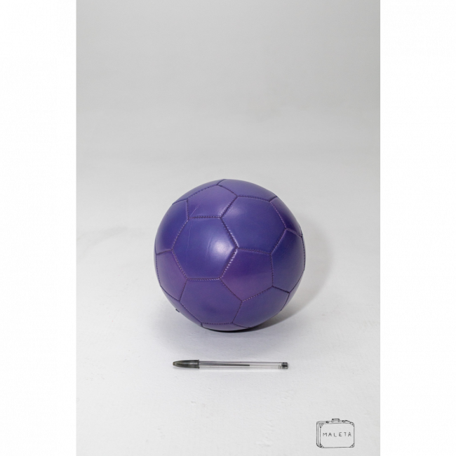 BOLA DE FUTEBOL ROXA