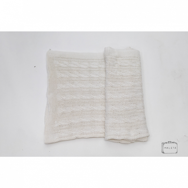 MANTA TRICÔ ZARA HOME - 1,40X2,20