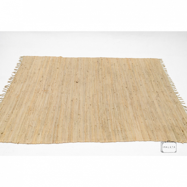 TAPETE AREIA COM FRANJINHA - 2,25X1,50