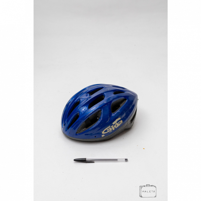 CAPACETE ESPORTIVO AZUL METÁLICO