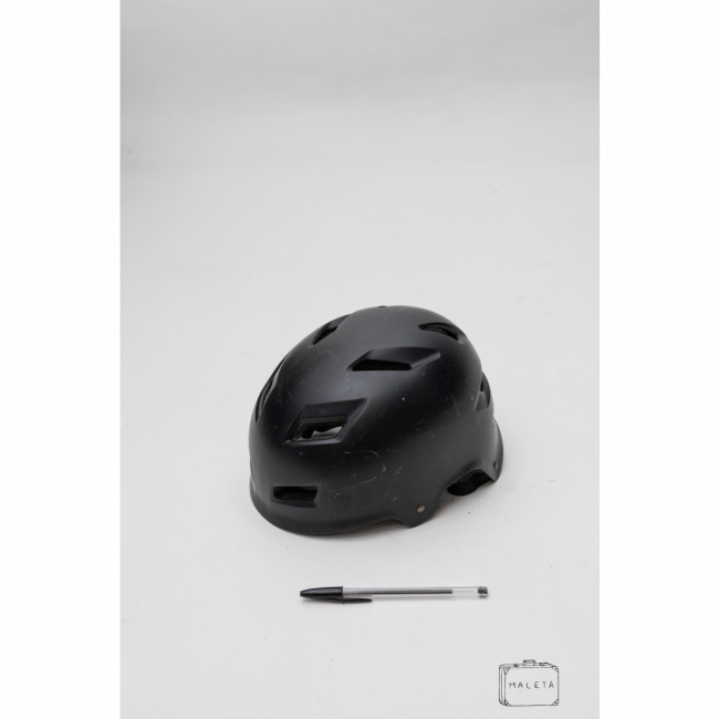CAPACETE ESPORTIVO PRETO FOSCO