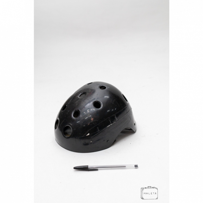 CAPACETE ESPORTIVO PRETO BRILHANTE