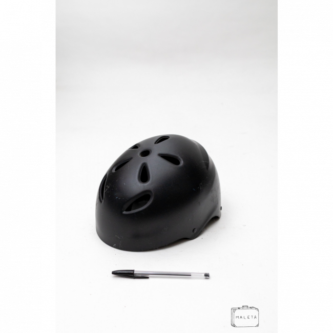 CAPACETE ESPORTIVO PRETO SIMPLES