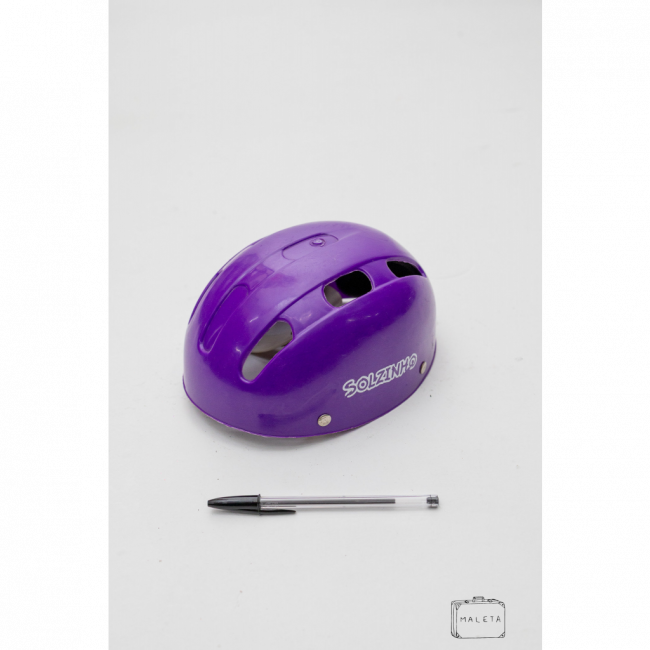 CAPACETE ESPORTIVO INFANTIL ROXO