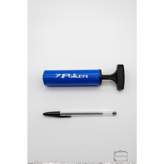 BOMBA DE AR MANUAL AZUL