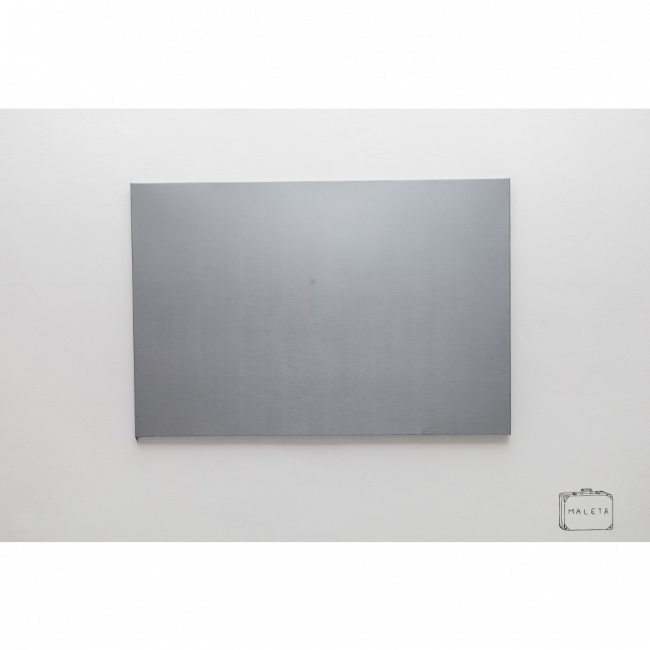 PAINEL PARA FOTOS E RECADOS DE METAL CINZA 0,65X0,96