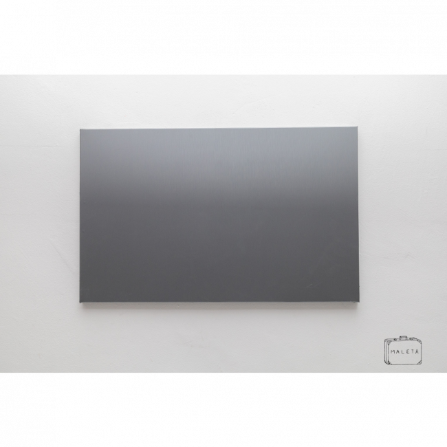 PAINEL PARA FOTOS E RECADOS DE METAL CINZA 0,50X0,80