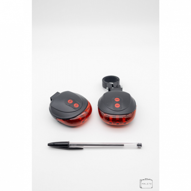 LASER LED VERMELHO PARA BICICLETA