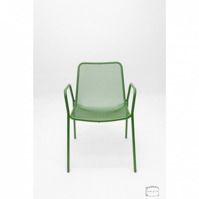CADEIRA GARDEN METAL VERDE
