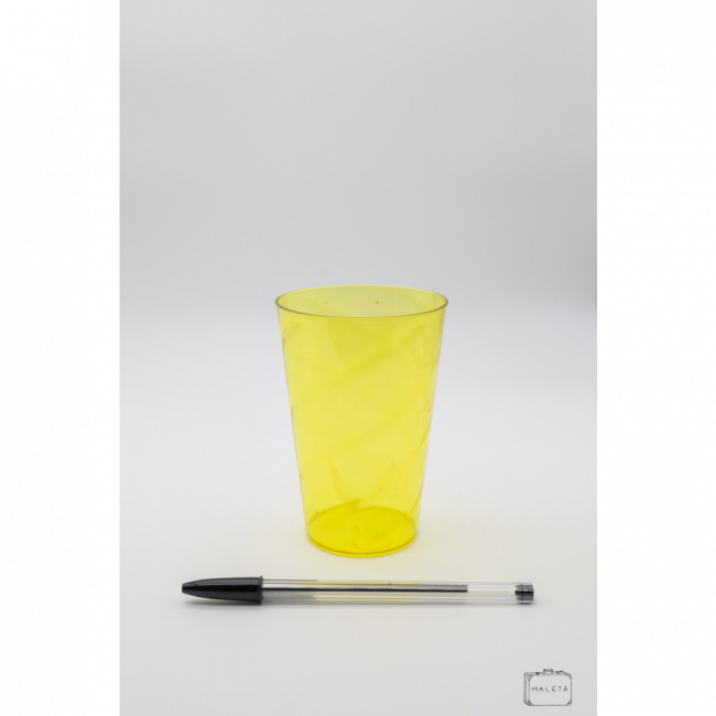 COPO ACRÍLICO CRYSTAL AMARELO - LS