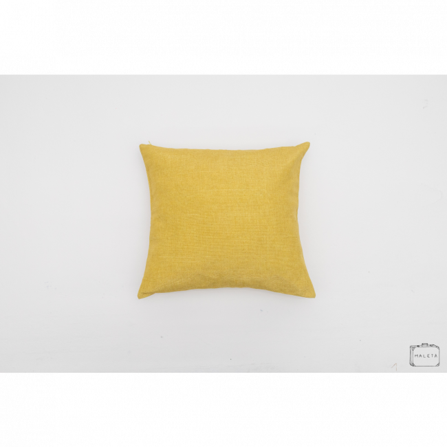 ALMOFADA AMARELA MANTEIGA - 40X43
