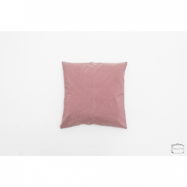 ALMOFADA LISA ROSA QUEIMADO - 45X45