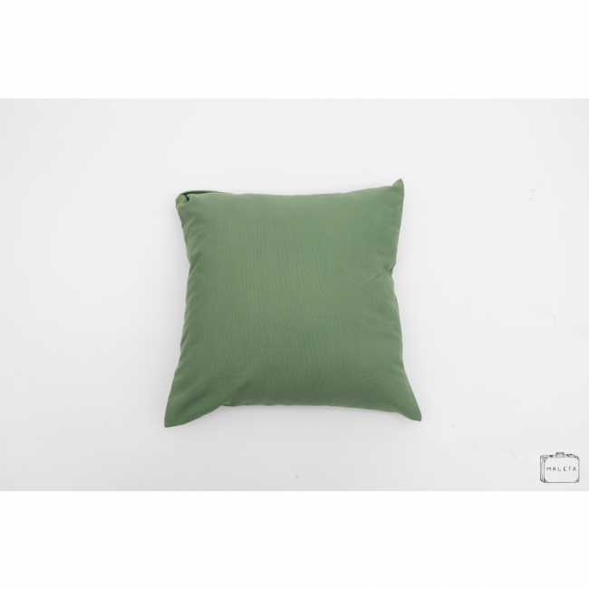 ALMOFADA VERDE JADE - 45X45