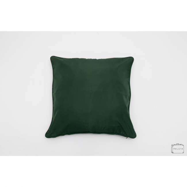 ALMOFADA VERDE BANDEIRA - 60X60