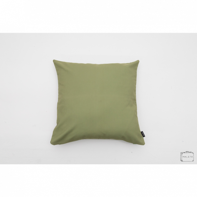 ALMOFADA VERDE OLIVA - 45X45