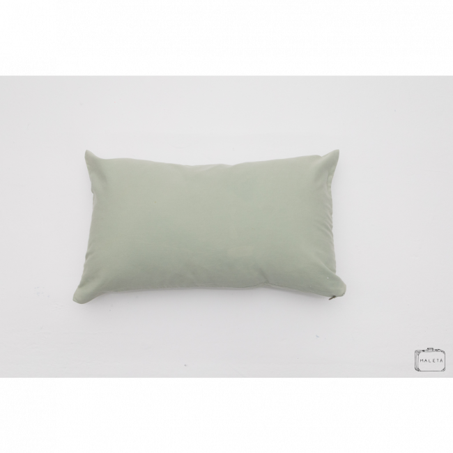 ALMOFADA VERDE MENTA - 50X30