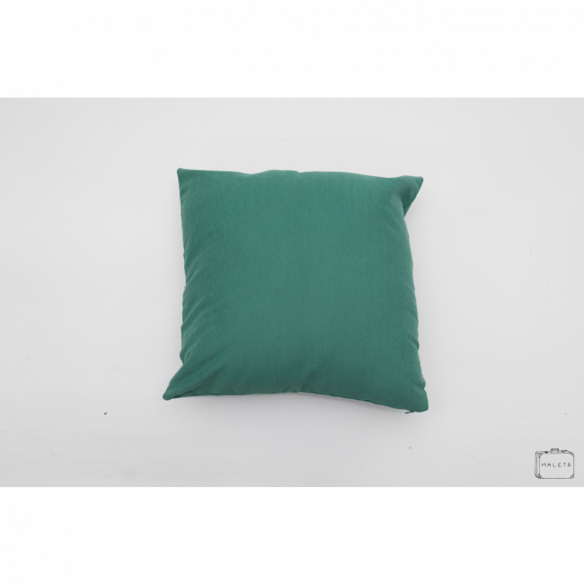 ALMOFADA CAMURÇA VERDE - 45X45