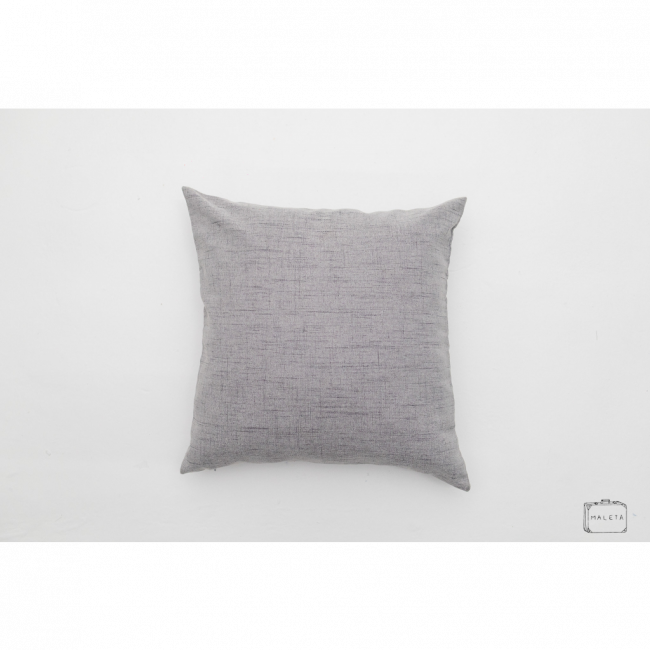 ALMOFADA CINZA CLARA RISQUINHOS - 45X45