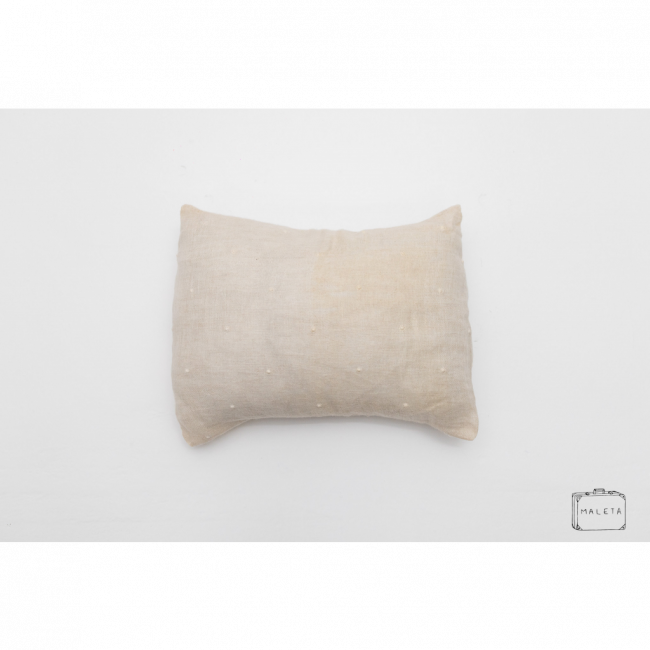 ALMOFADA CREME LINHO - 30x40