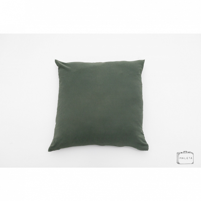ALMOFADA VERDE - 50X50