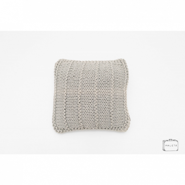 ALMOFADA VERDE MENTA TRICO - 45X45