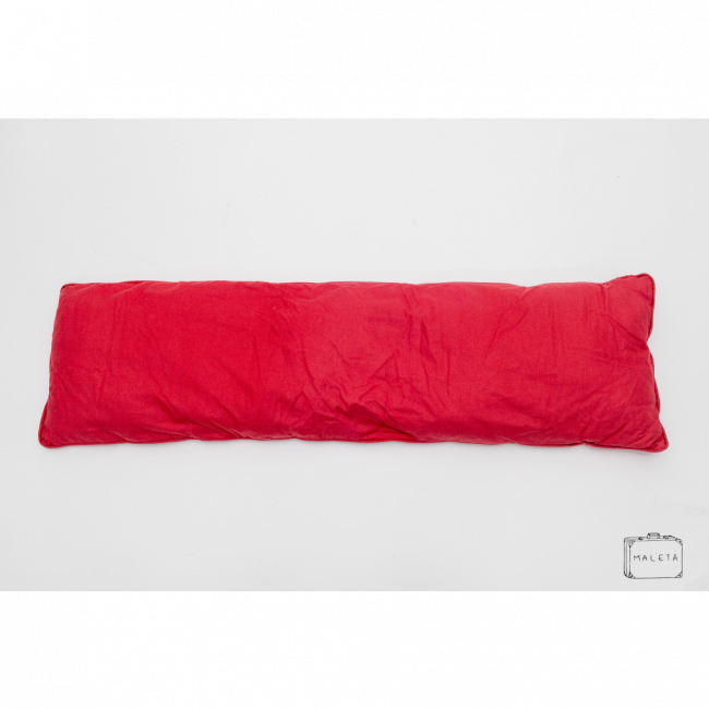 ALMOFADA VERMELHO GOIABA - 130X40