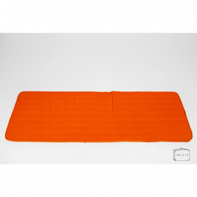 COLCHÃO DE ESPREGUIÇADEIRA LARANJA LISO - 0,60X1,75