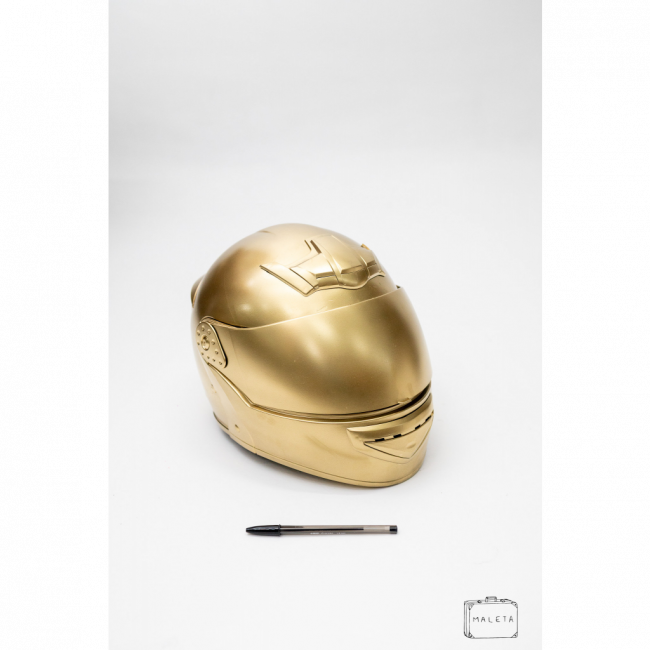 CAPACETE DOURADO