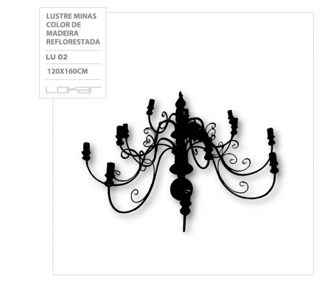 Lustre Minas de madeira_120x160cm
