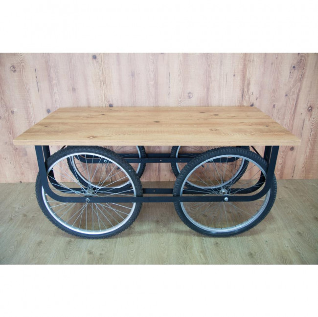 Mesa Carrinho com Rodas de Bicicleta M