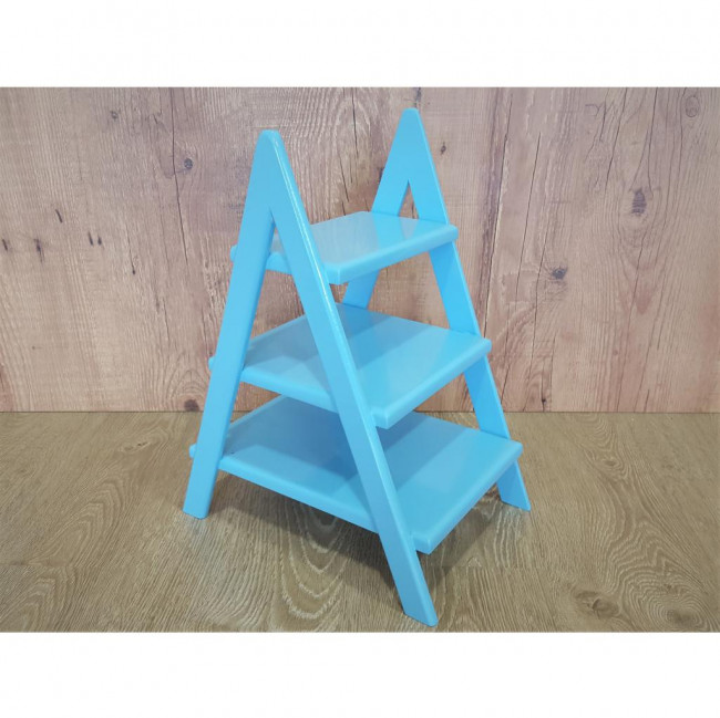 Escada de Mesa Laqueada Azul